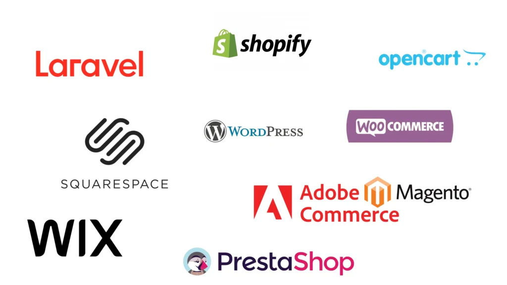 Website Platform logos