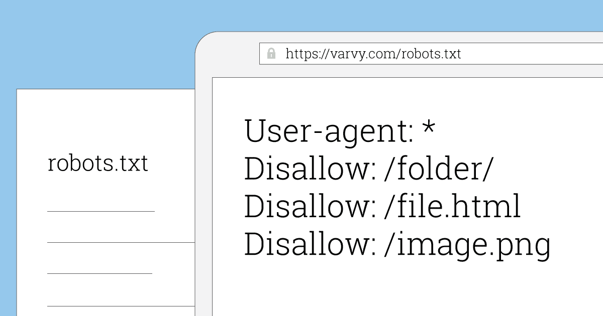 robots.txt file