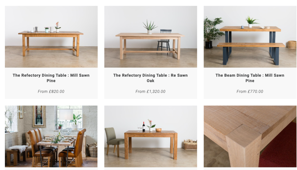 dining room tables