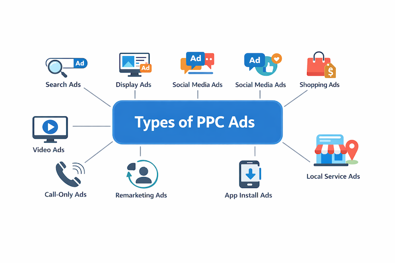 Types of PPC Advertising